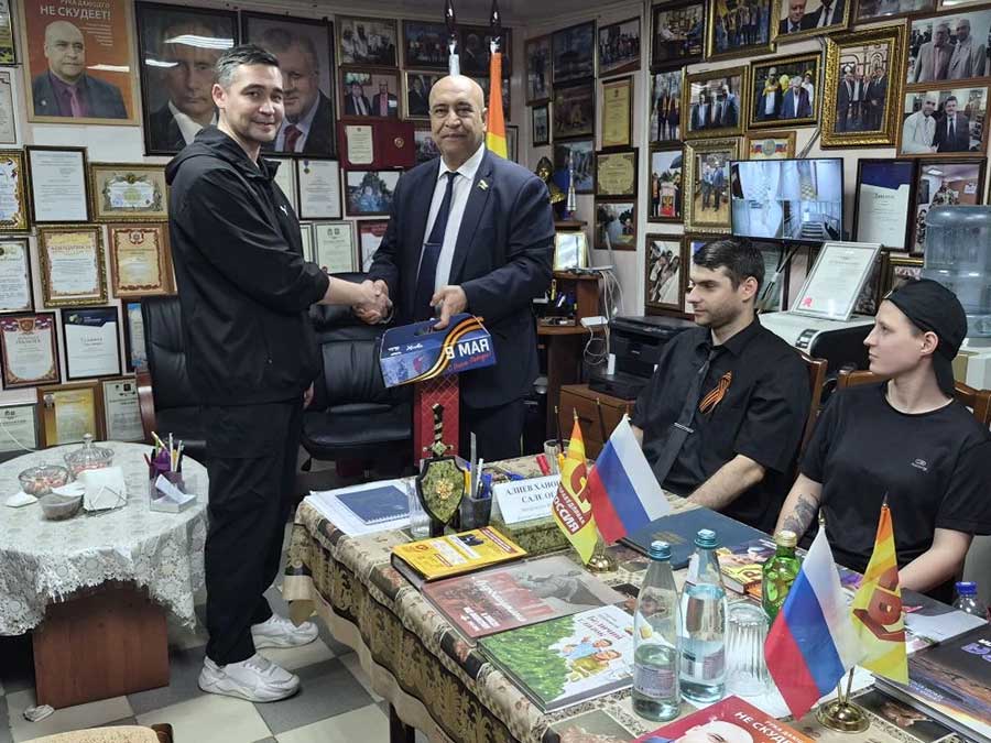 Ханоглан Алиев поздравил участников специальной военной операции с Днем Победы image 4